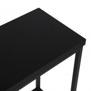 Mesa metal negro