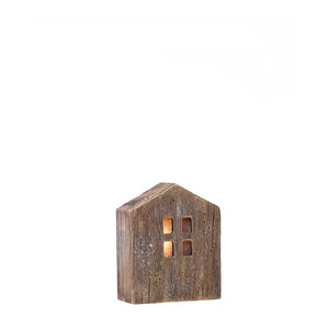 WOODEN HOUSE WITH LIGHT