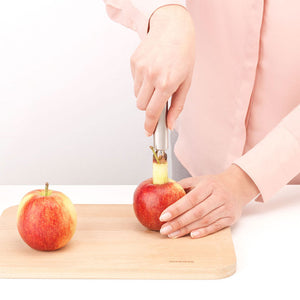 utensilio de cocina sacacorazones de manzanas