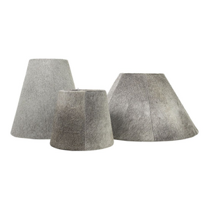 Cowhide lampshade