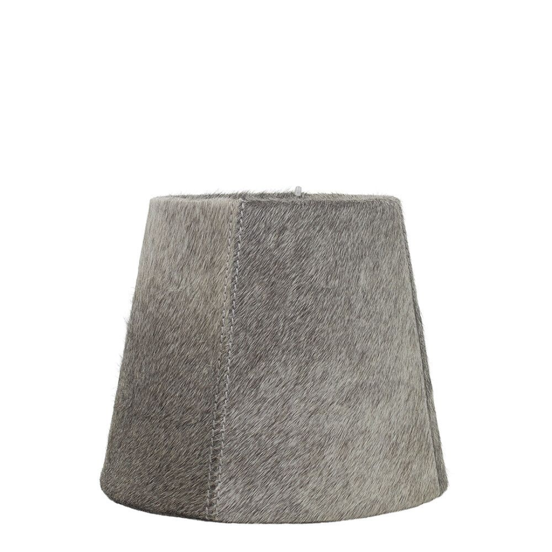 Cowhide lampshade