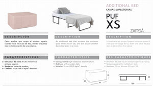 Puf XS Cama Supletoria