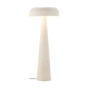 Lámpara sobremesa papel maché