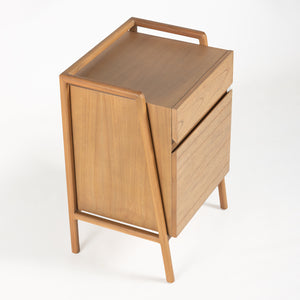 Mesita de noche Marrón Miel