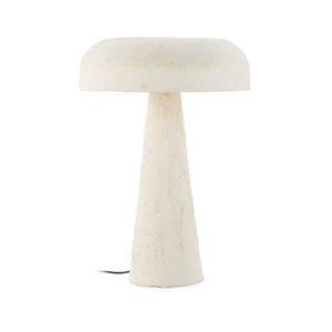 Lámpara sobremesa papel maché