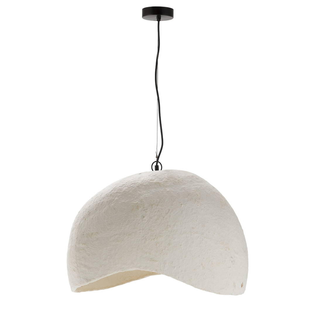 Lámpara de techo papel maché