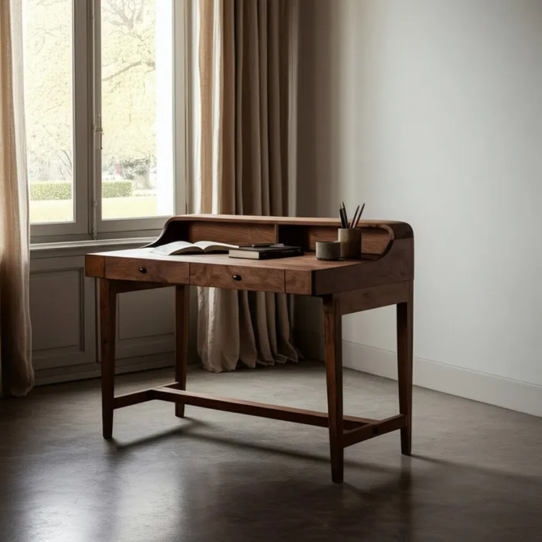 Escritorio madera natural