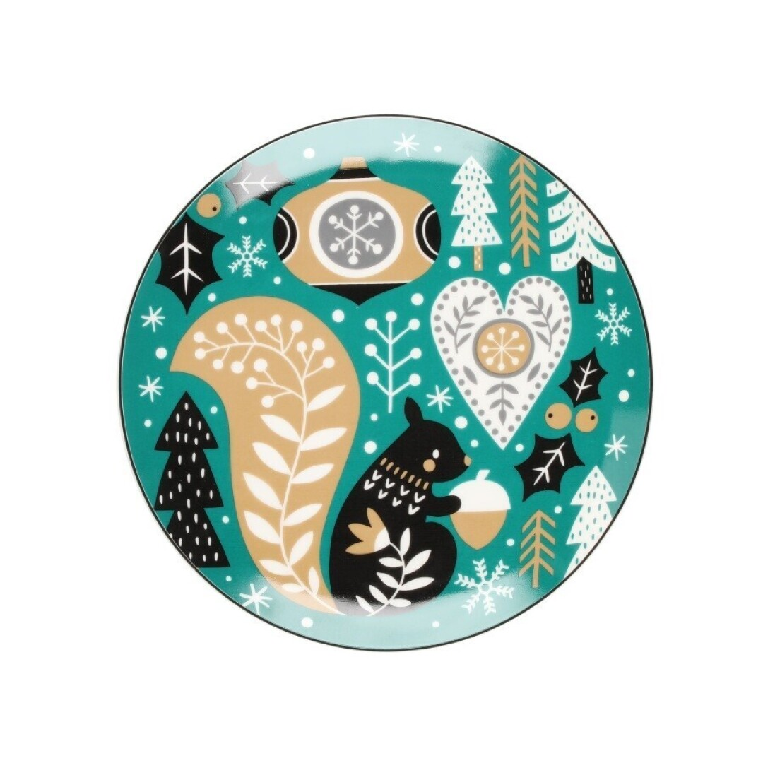 Plato postre Ardilla