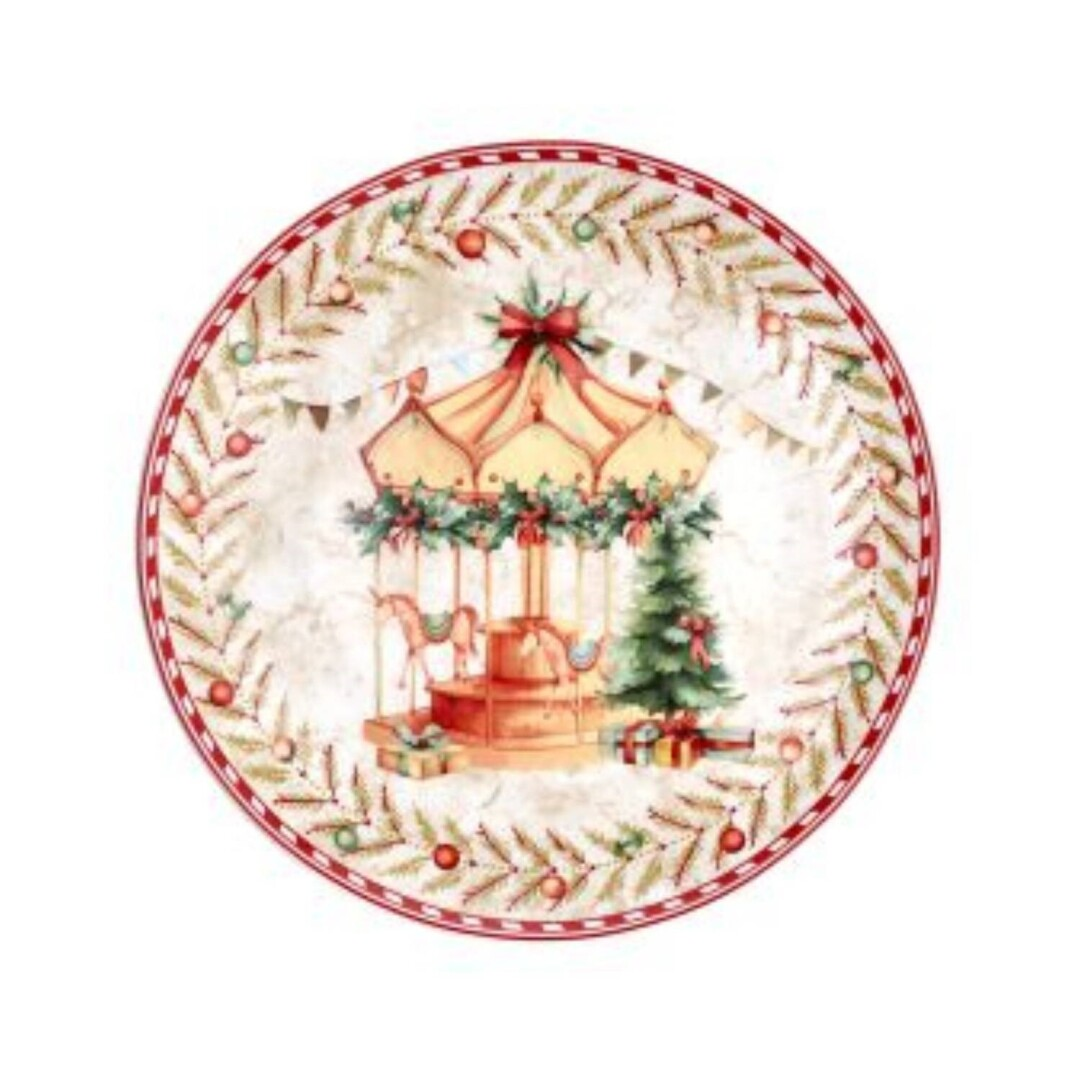 Plato Panettone Carousel