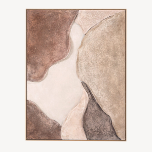 Cuadro al óleo con marco