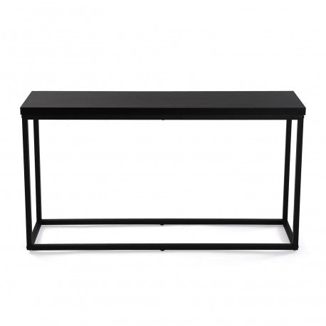 Consola metal negro