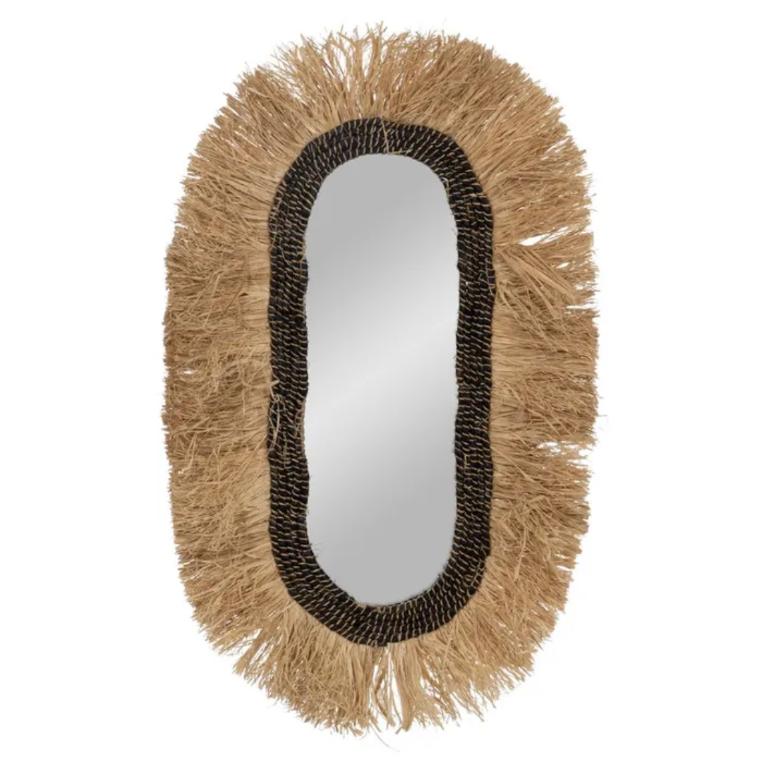 Espejo Fibra Natural