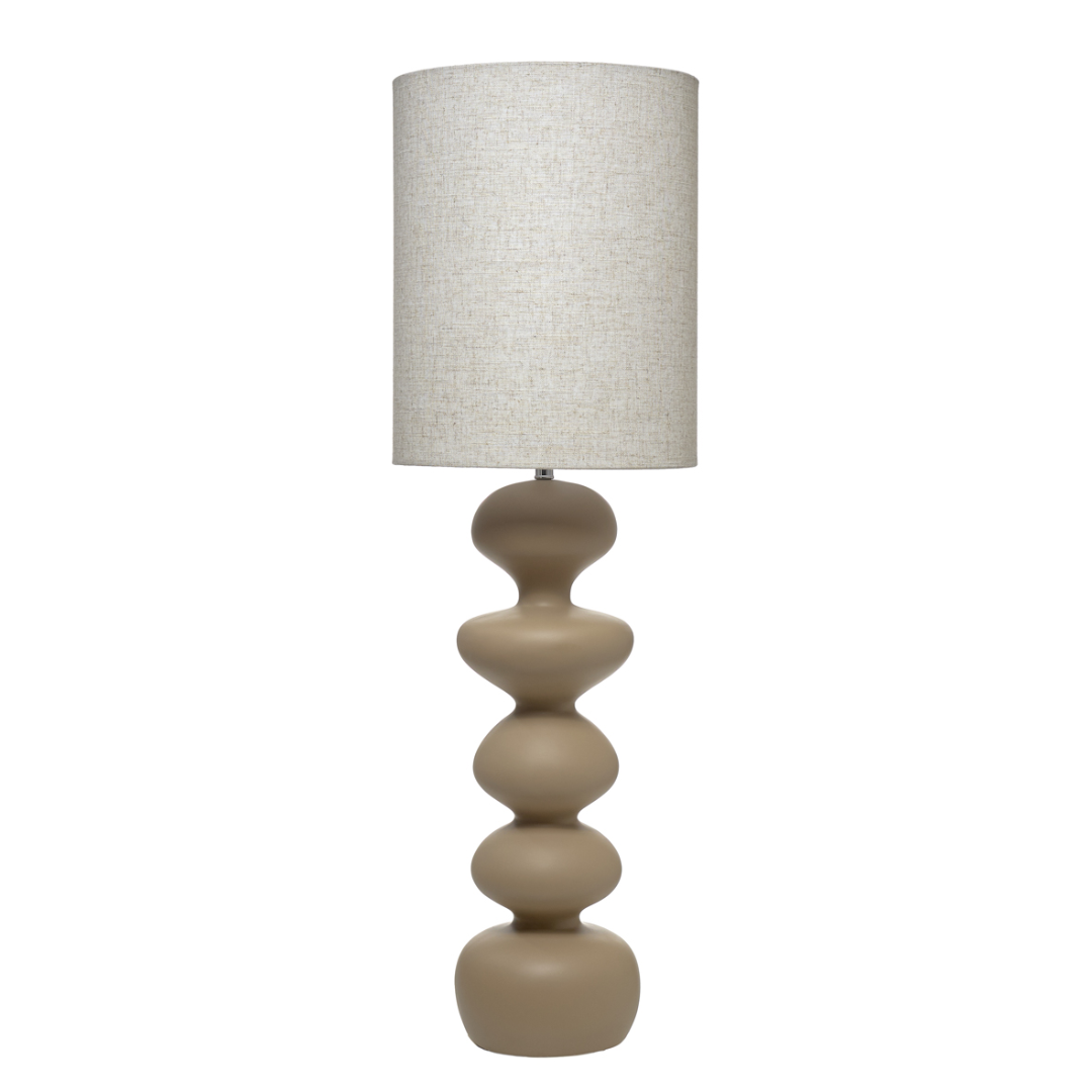 Lámpara de pie de cerámica