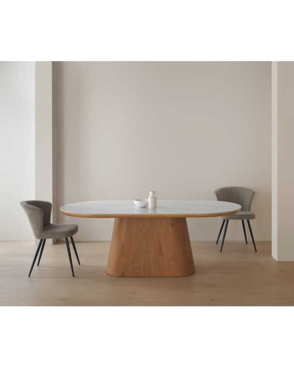 Mesa mármol blanco