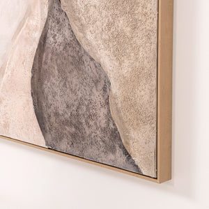 Cuadro al óleo con marco