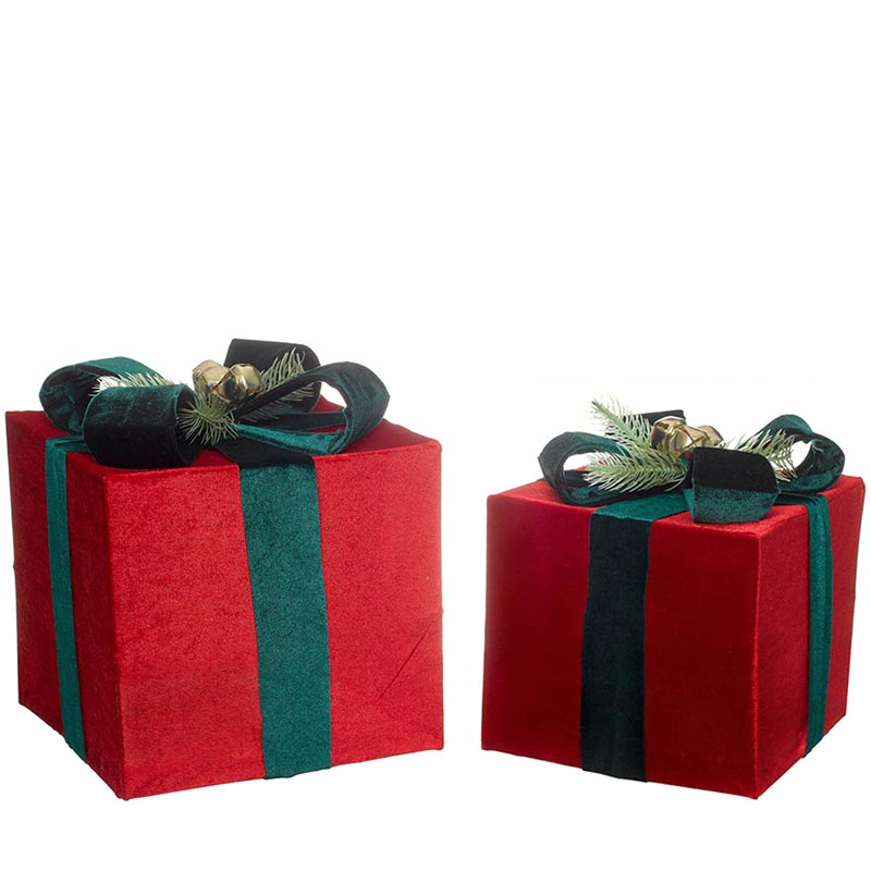 Cajas de regalos navideños, decoración de navidad