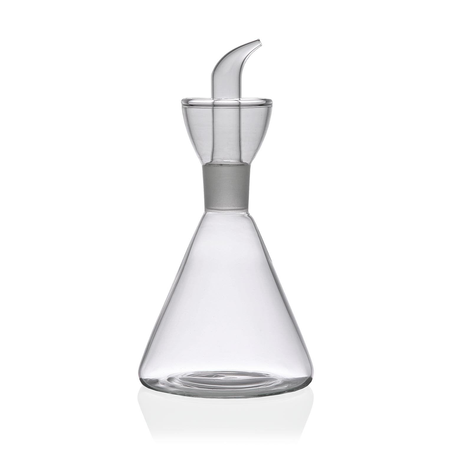 Aceitera de cristal para aceite de oliva