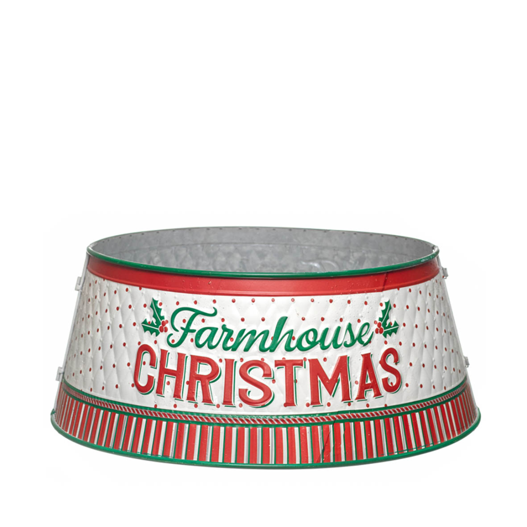 Base de metal para árbol