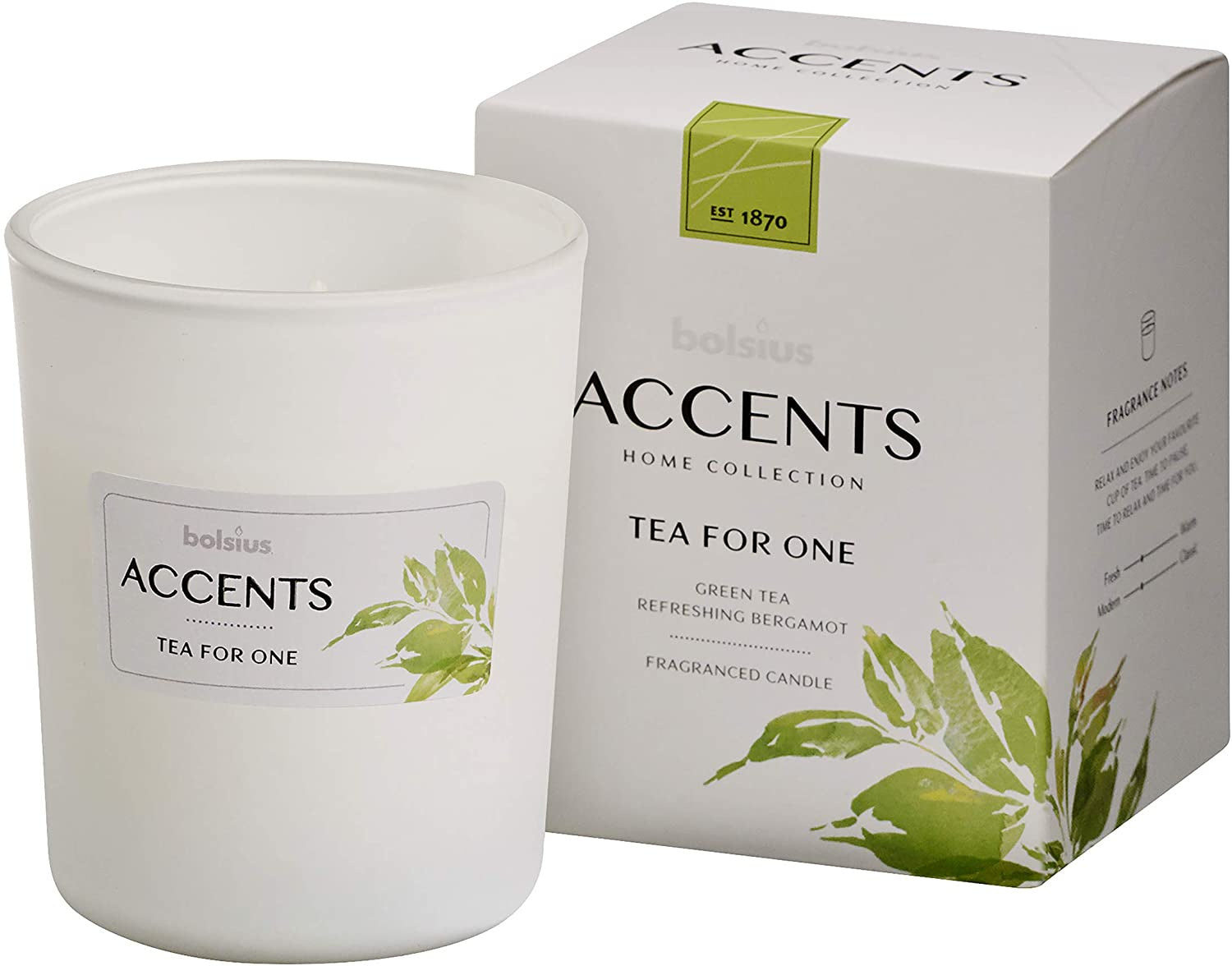 GREEN TEA AROMATIC CANDLE