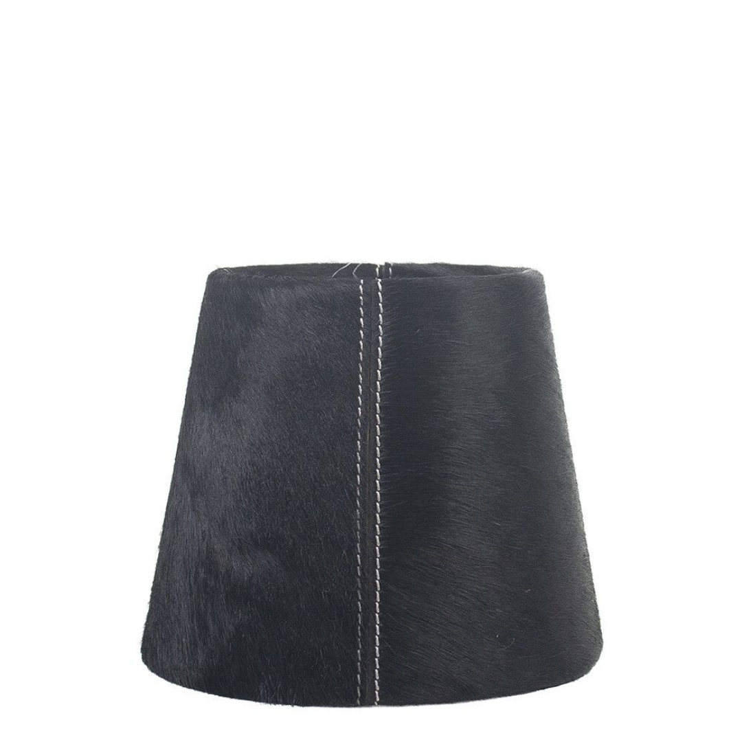 Pantalla lámpara piel de vaca