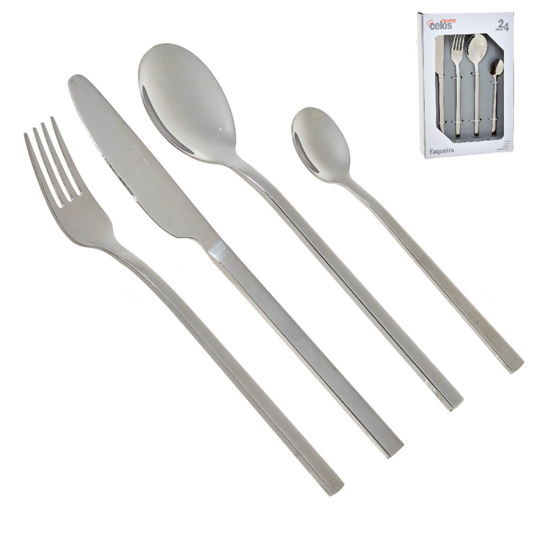 Cutlery Stainless Steel 24 Pcs